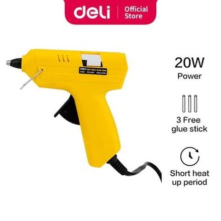 Deli EA50061 – Sariq Termokleq Pistoleti