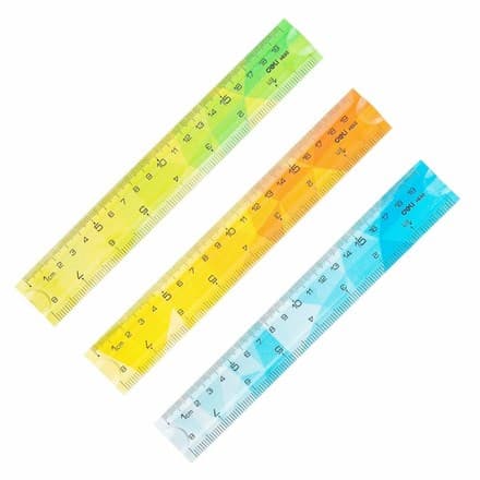 DELI EH650 гибкая линейка 20 см – офис, школа