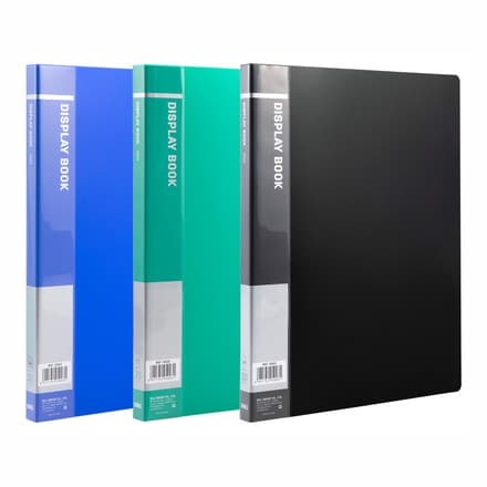 Deli A4 30‑pocket Display Book, PP, anti‑statik