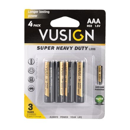 Deli EL206 AAA (R03) 1.5V 4‑dona blister