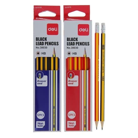 Deli 38030 HB qalam – 12 dona quti
