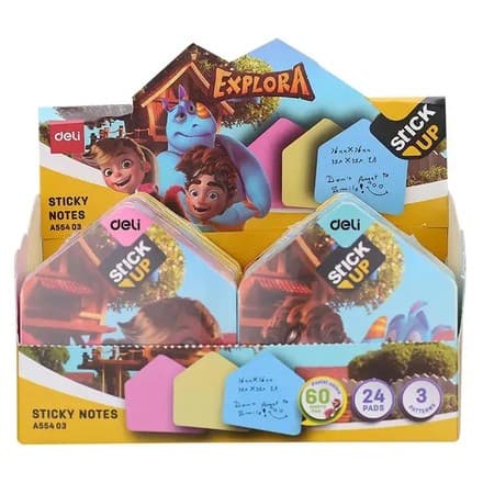 Deli EA55403 – 60 ta pastel stikerlari