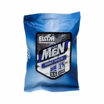 Elma Men 513 nam salfetka 15 dona