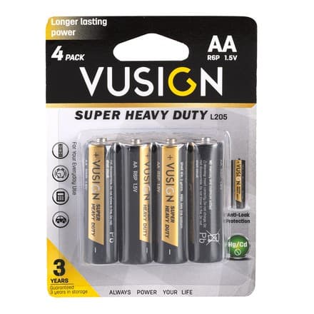 Deli EL205 AA 1.5V 4 dona blister