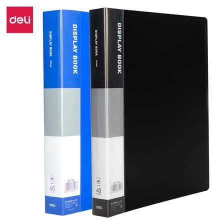 Deli E38147 – A4 papka-fayl, 40 jibs