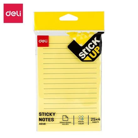 Deli EA048 Sticky Notes 4 цвета