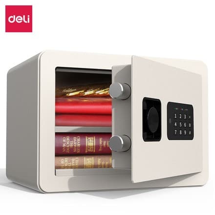 Deli 33515 Белый электронный сейф