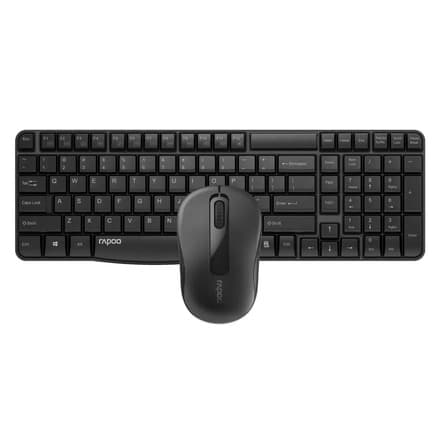 RAPOO X1800S – 104‑tugmalik klaviatura + 1000 DPI sichqoncha
