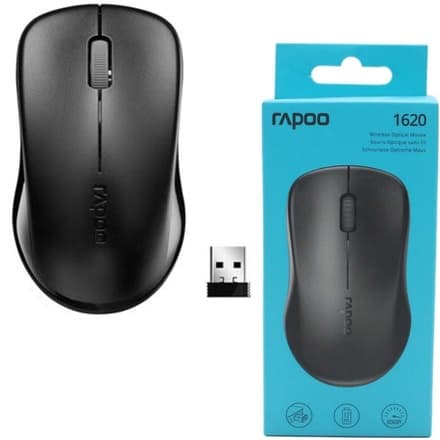 Rapoo 1620 Wireless Optical Mouse – Чёрный