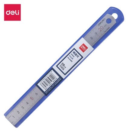 Deli 8462 20 sm metall linеyka