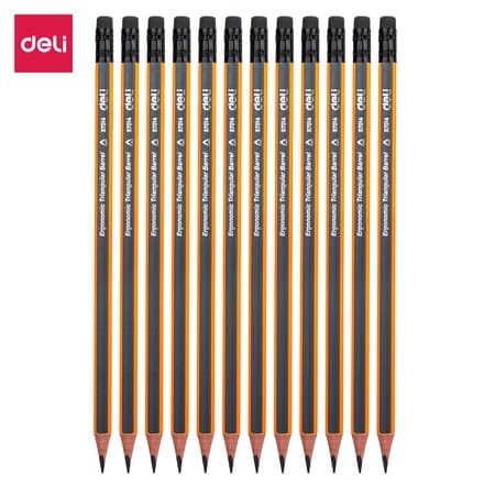 Deli E37014 – Qora grafitli qalam