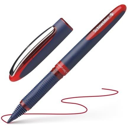 Schneider One Business 06 – Qizil Rollerball Qalam