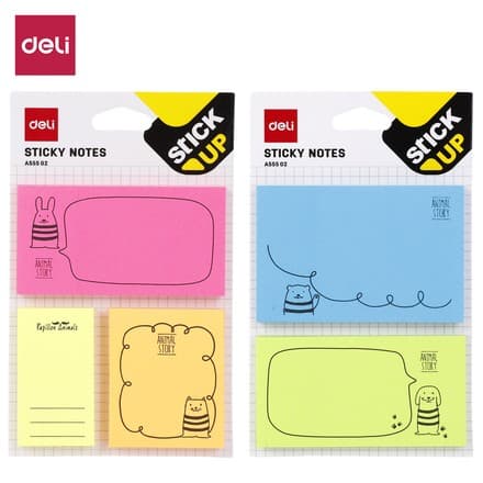 DELI EA55502 Stick Up – 50 list, 5 rang