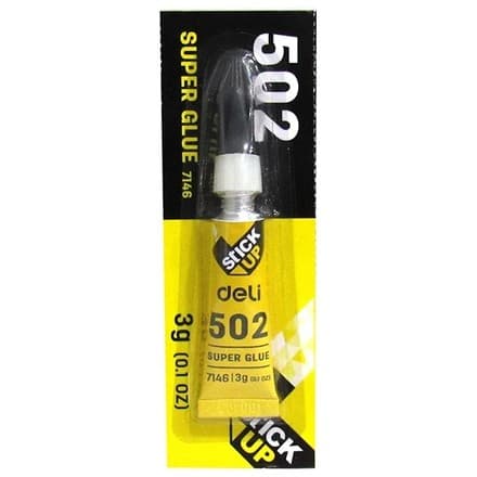 Deli 7146 Super Glue 3 g – Tez Quriydigan Yopishtiruvchi