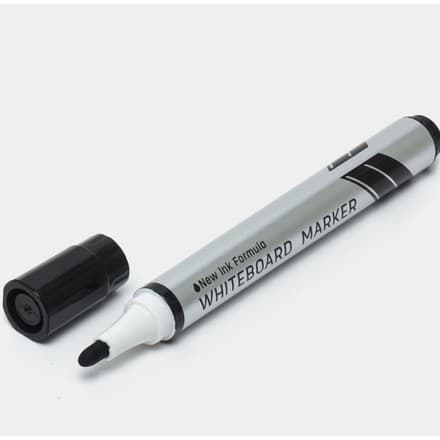 DELI EU00120 qora oq doska marker, 2 mm tip, 12 dona