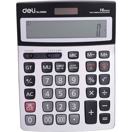 Deli E39265 – 16‑razryadli kalkulyator