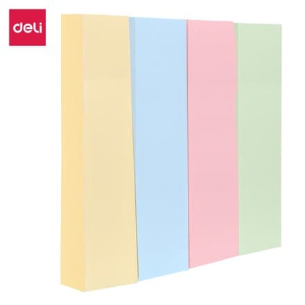 Deli EA10902 50×12 mm Rangli Index Zakladkalar