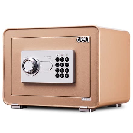 Deli 4082 golden – офисный сейф