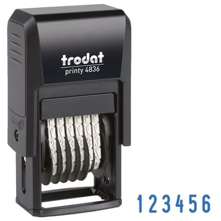 Trodat Printy 4836 – 6‑разрядный автоматический нумератор
