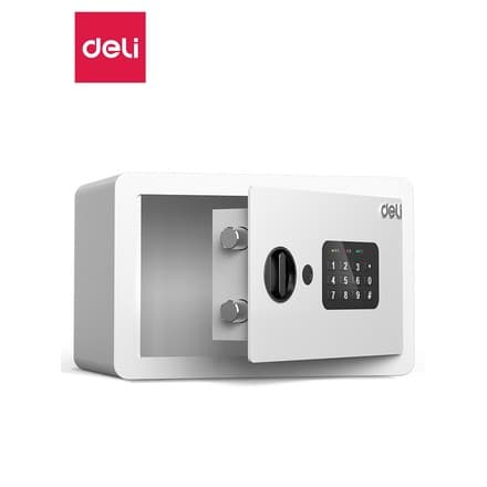 DELI AE680 – Белый Электронный Сейф
