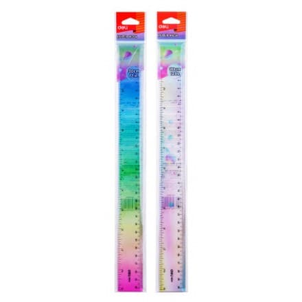 Deli H654 30 sm linyéka – plastmassa, 26 g