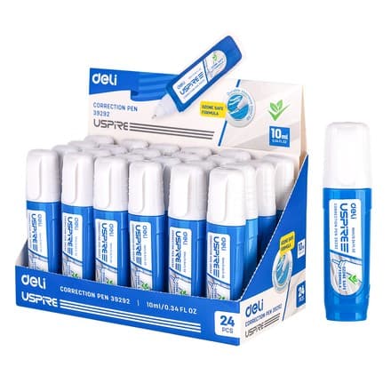 DELI E39292 – 10 ml oq shtrix‑korrektor