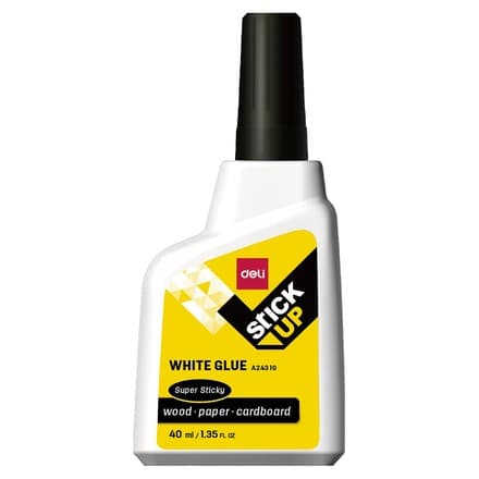 Deli 40 ml oq PVA kley – 12 dona quti