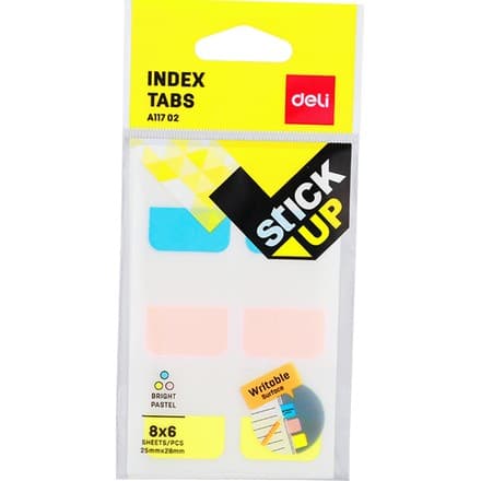 Deli EA11702 – Neon indeks yorliqlari