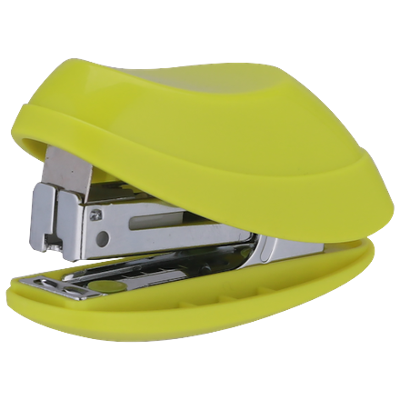 Deli E0220F mini stapler – rangli, 15 лист