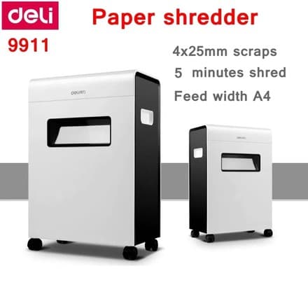 DELI 9911 Шредер для бумаги