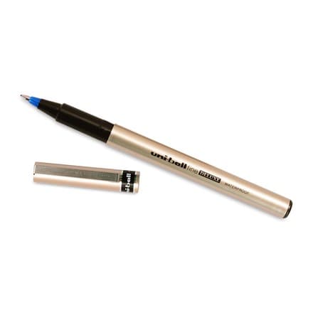 Uni-ball DELUX UB-177/3D roller ruchka 0.7 mm, oltin korpus