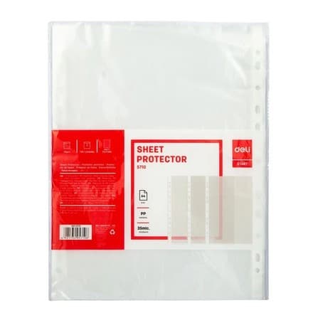 Deli 5710 A4 shaffof perfofayl – 20 dona