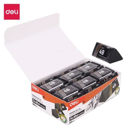 Deli EH01720 – Qora Uchburchak Eraser