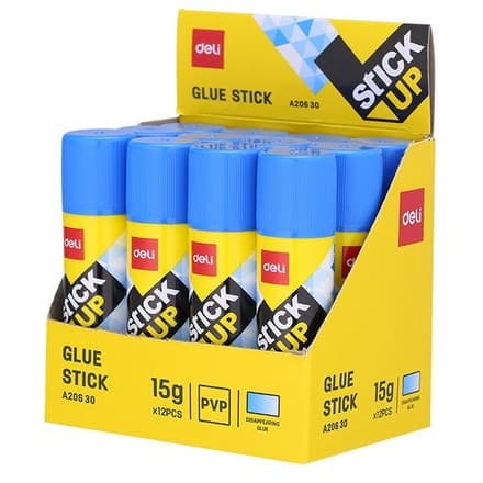 Deli EA20630 – 15 g синий исчезающий клей‑карандаш