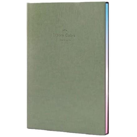 Deli 22246 Ежедневник 25K 112 л. Зелёный
