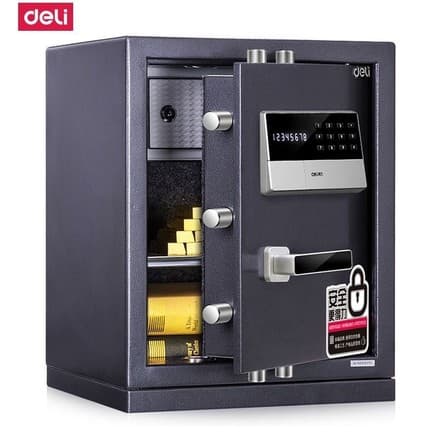 DELI 3653A Ofis Seyfi – Kulrang, 31 kg