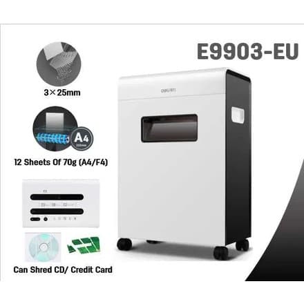 DELI 9903 (E9903‑EU) – Офисный шредер бумаги