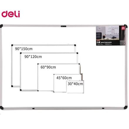 Deli E39034A – 90×120 см магнитно‑маркерная доска