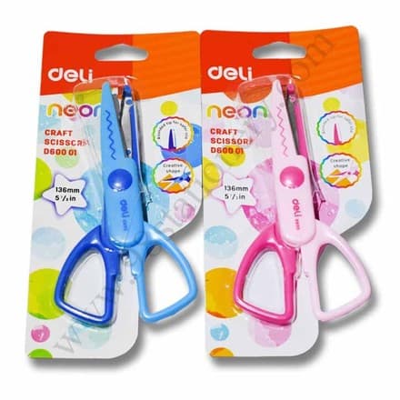 Deli ED60001 Neon – детские креативные ножницы