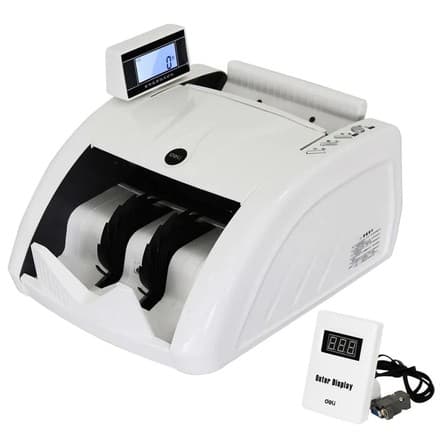 Deli E3904 счётчик наличных, 900 банкнот/мин, UV/MG/IR, золотой