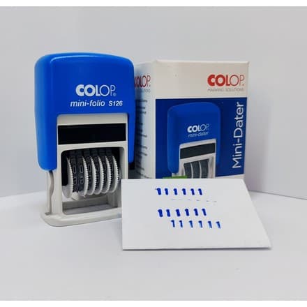 Colop Mini‑Folio S126 нумератор