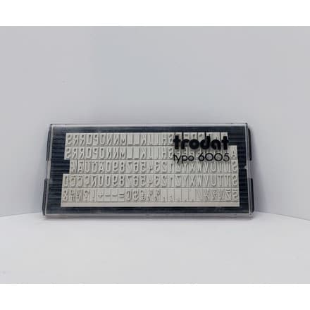 Trodat 6005 – 360 belgi rezina kasası