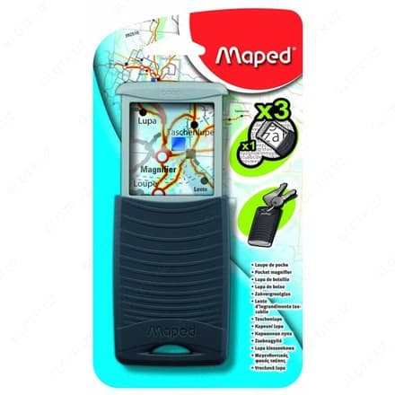 Maped 392510 – 3× Портативный лупа‑брелок